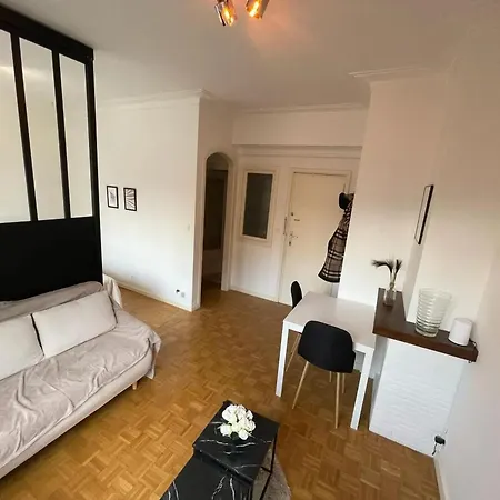 Charming In Ixelles 40 M² Private Parking Bruxelles