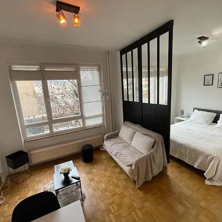 Charming In Ixelles 40 M² Private Parking Bruxelles