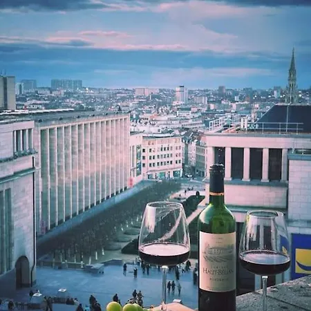 Panorama Mont Des Arts 布鲁塞尔