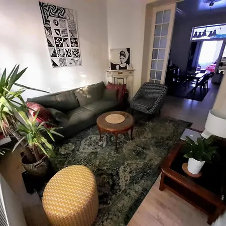 Charming In Schaarbeek 80 M² Piano Available Apartman Brüsszel