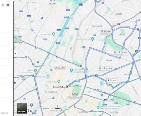 Apartamento One Bedroom Fully Equipped With Terrace Bruselas