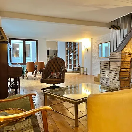 Etonnante Maison Au Style Unique A Bruxelles! Semesterbostad *