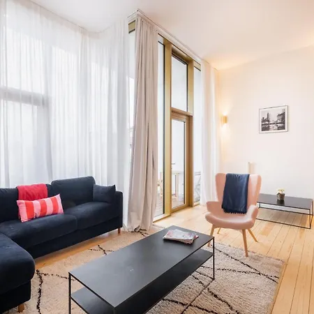 Lägenhet Floor New Duplex Stunning View In Trendy St Gilles