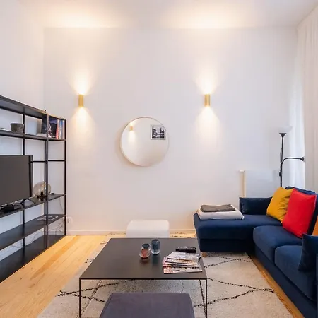 Lägenhet Floor New Duplex Stunning View In Trendy St Gilles *