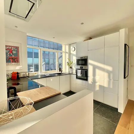 Appartement Lovely Loft In Panoramic View! Bruxelles