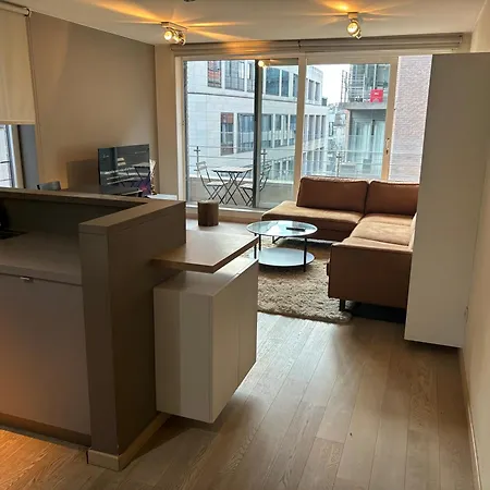 Lägenhet Comfortable Two Bedroom In Center Bryssel