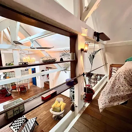 Apartman Loft Atelier Au Style Vintage Brüsszel
