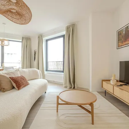Lumineux 1 Au Cour De Schaerbeek Апартаменты Брюссель
