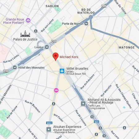 아파트 Place Stephanie - Avenue Louise - Centre 브뤼셀