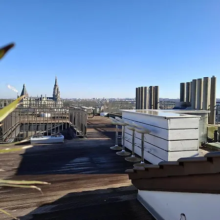 Panorama Vue Penthouse Apartment Brussels
