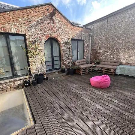 Beautiful Loft With Terrace - Midi Station - Flix Vakantiehuis *