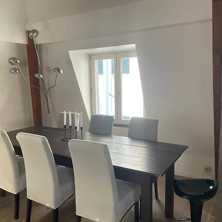 Duplex Centre Bruxelle 公寓