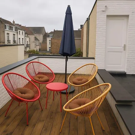Stylish Flat With Rooftop In Ixelles Bruxelles