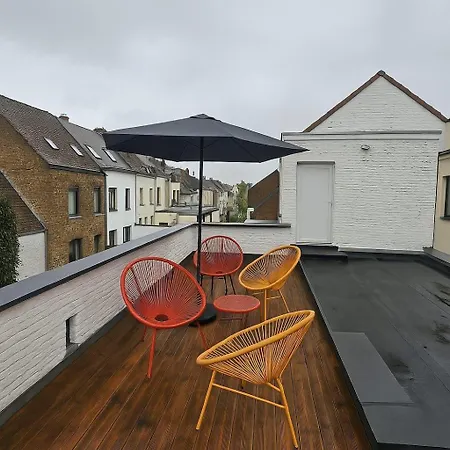 Stylish Flat With Rooftop In Ixelles * Brussels