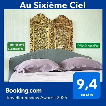 Apartment - - - - - Au Sixieme Ciel - - - - -