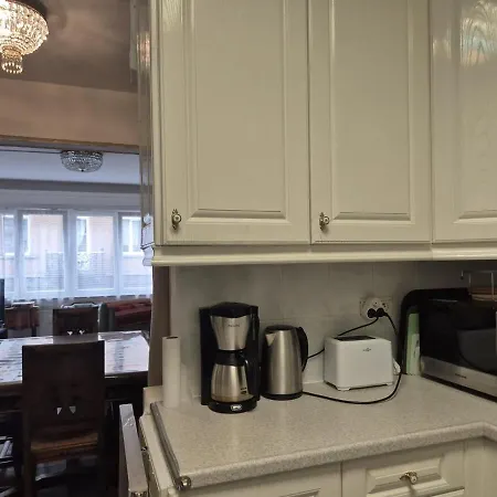 Large 1st Floor Apartment, Schaerbeek, Apartman *