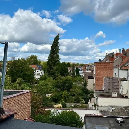 Doux Nid Perche Avec Vue Magique Sur La 公寓
