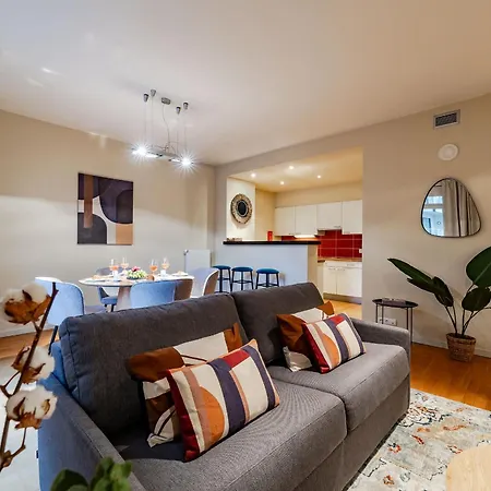 Modern 1br In The Heart Of The European Quarter * 布鲁塞尔