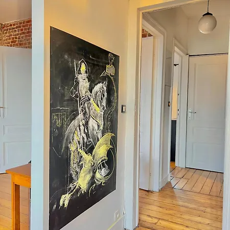 شقة Big Cosy Family Duplex Near Grande Place