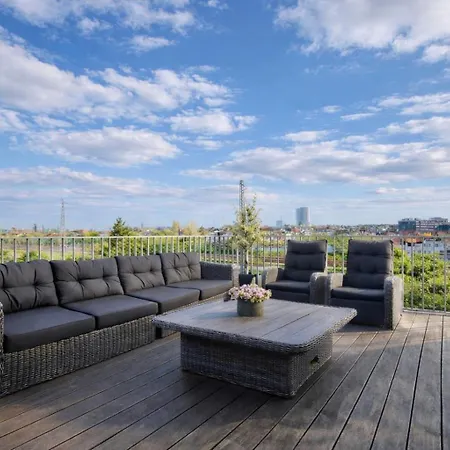 Luxury Loft Duplex Penthouse Of 190m2 & Free Parking ! شقة بروكسل