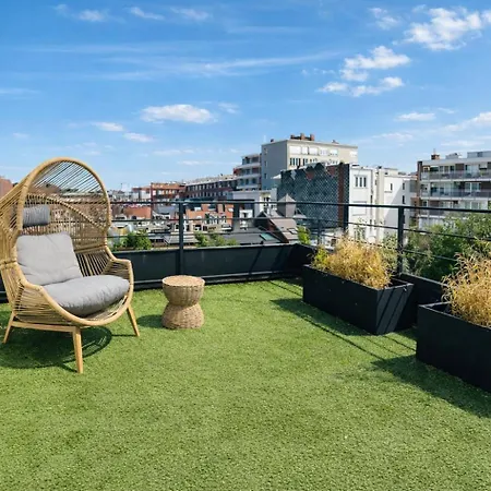Stylish Penthouse In Bxl With 2 Panoramic Terraces * Bruxelles