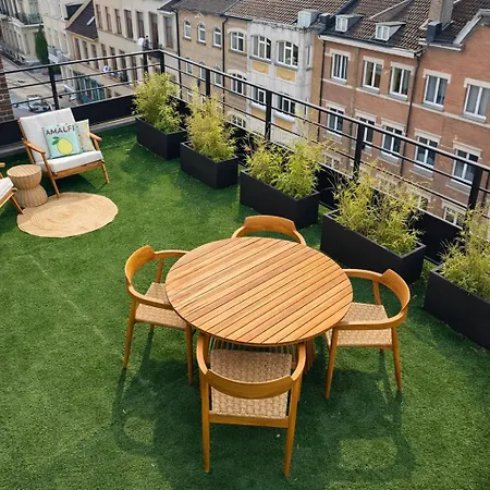 Appartement Stylish Penthouse In Bxl With 2 Panoramic Terraces *