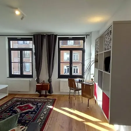 Charming At Heart Of Brussels-marolles דירה *