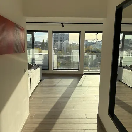 Penthouse Avec Vue Imprenable Sur 公寓 布鲁塞尔