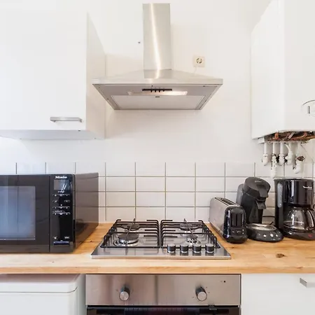 아파트 1 Bedroom W Kitchen And Bathroom In Trendy St Gilles *