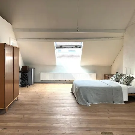 Penthouse In A Family House Lägenhet Bryssel