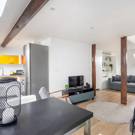 Escapade Cosy Quartier Eu Place Jourdan 아파트 *