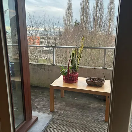 Modern With Garden Terrace Near Eu District Apartment *