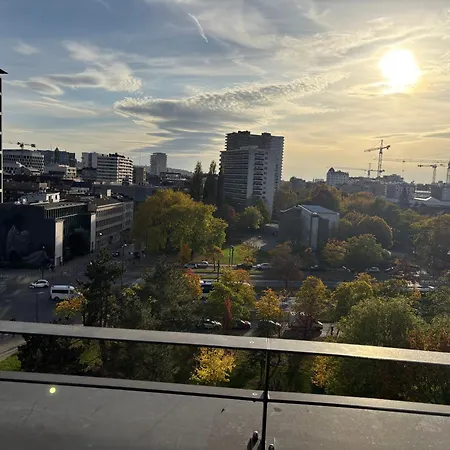 公寓 Penthouse Avec Vue Imprenable Sur 布鲁塞尔