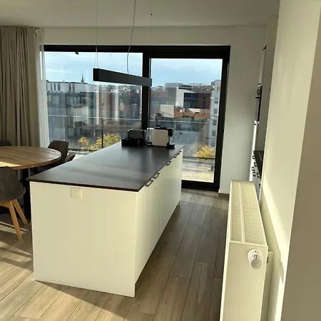Penthouse Avec Vue Imprenable Sur 公寓 布鲁塞尔