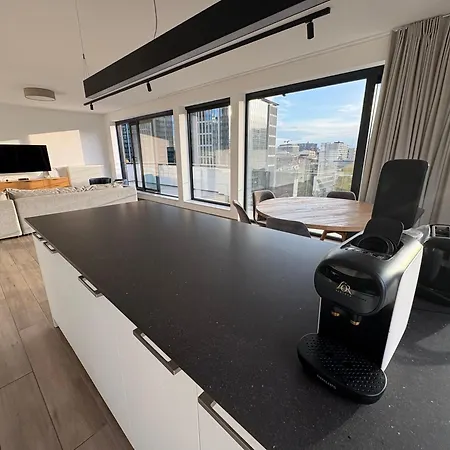 Penthouse Avec Vue Imprenable Sur Bruxelles