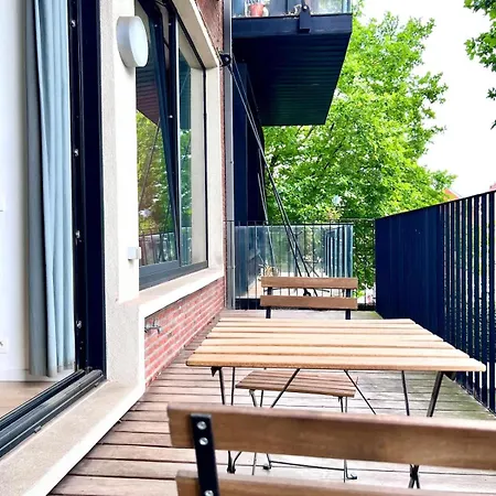 Bright Modern Loft In For 4 Bruxelles