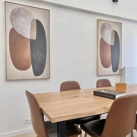 Chic & Bright Near Montgomery 公寓 布鲁塞尔