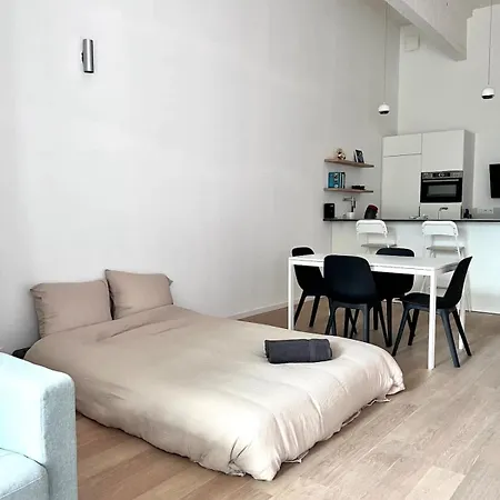 아파트 Bright Comfortable Loft In For 4