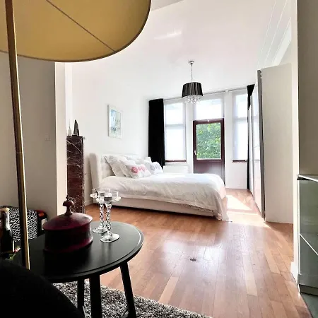Chic Urban Heart Of The With Balcony 브뤼셀