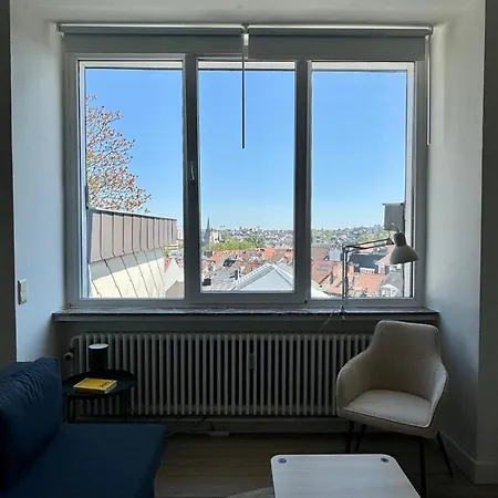 2 Au Calme - Vue Sur Flagey Lägenhet
