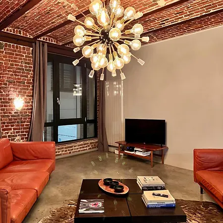 아파트 Beautiful Lovely Loft For 3 People From 3 Min To Manneken Pis *