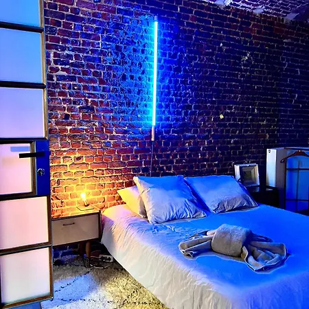 Lägenhet Beautiful Lovely Loft For 3 People From 3 Min To Manneken Pis Bryssel