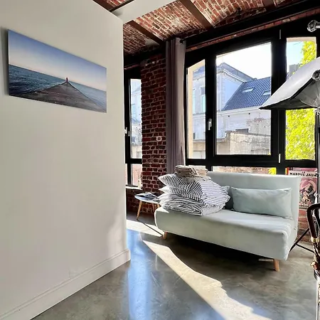 Beautiful Lovely Loft For 3 People From 3 Min To Manneken Pis