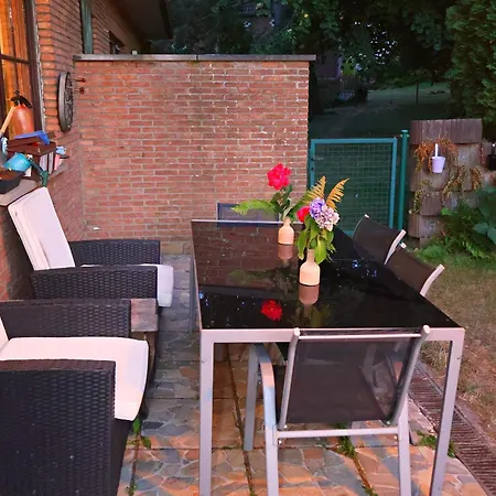 & Wellness Area Jacuzzi Sauna Massage Table Vila Brusel