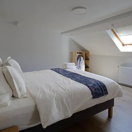 Lägenhet Cozy, Bright 2-bedroom Duplex In Brussels-laeken Bryssel