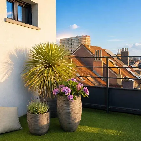 Stylish Penthouse In Bxl With 2 Panoramic Terraces * Bruksela