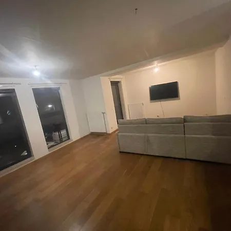 Modern & Spacious 76M Apartment 2 Terraces, Free Private Parking, Free Wi-Fi, Near Brussels North Station Brussels