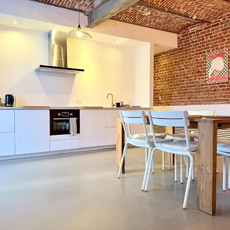 Appartement Quiet Loft With Terrace Bruxelles