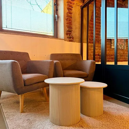 Quiet Loft With Terrace * Brüsszel