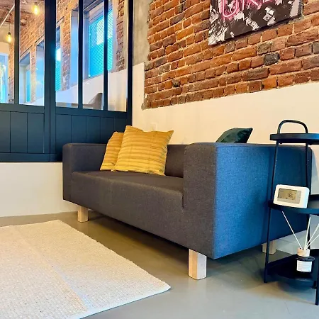 Quiet Loft With Terrace * Brüsszel